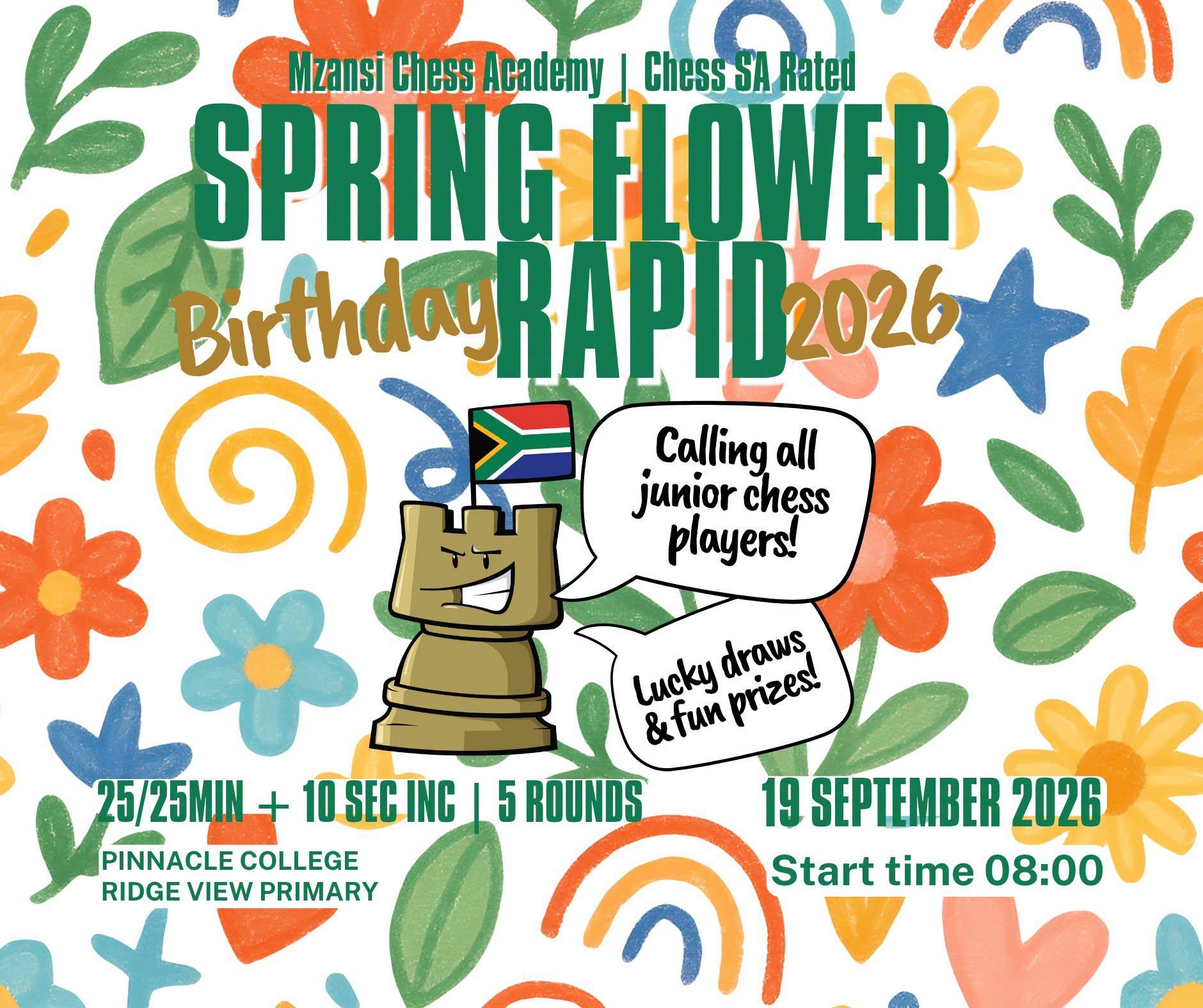 Spring Flower Birthday Rapid 2026