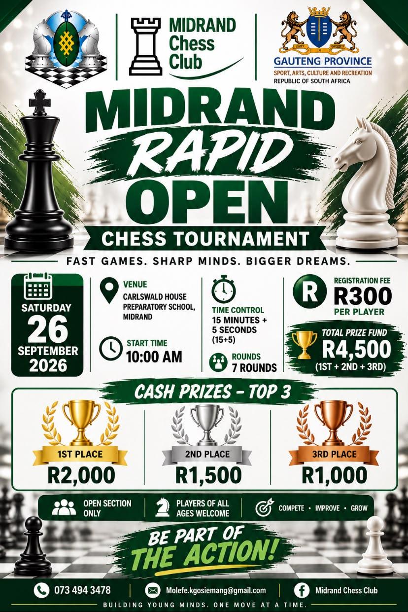 Midrand Rapid Open Chess Tournament